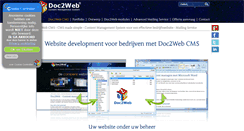 Desktop Screenshot of doc2web.nl